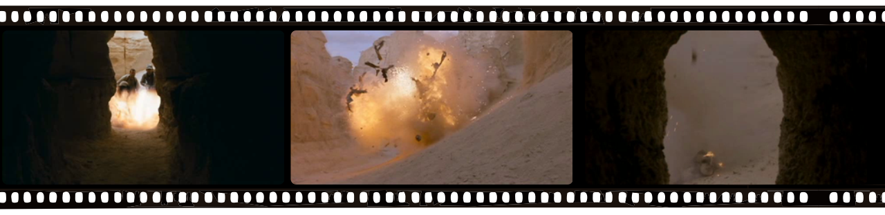 Essential Killing tres fotogramas