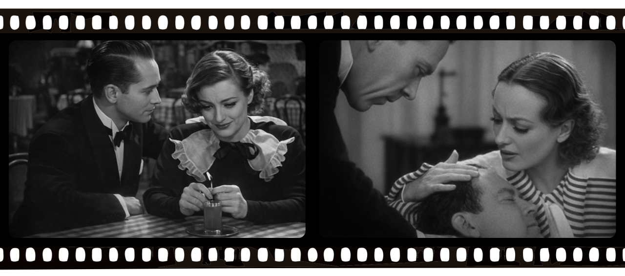 SADIE MCKEE - Así ama la mujer 1934 - dos fotogramas